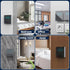 Central AC Thermostat Cover Panel, 4-3/4" AC Wired Controller Panel Protection Cover, Mistake Prevention Cover for AC