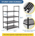 4 Closet, Closet, 8-12 Sundaze Shoe Rack - Tier Shoe Rack for Sturdy Stackable Shoe Organizer for Bedroom, Entryway