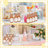 20 Pack Favors(Clear,4oz) Queekay Mini Swing Top Glass Bottles for Vanilla Extract Homemade Olive Oil Bottles with Lids
