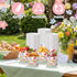 Hsei 60 16oz Pcs Floral Disposable Soup Bowls Ice Cream Cups Flowers Snack Paper Bowls Wildflower Dessert Sundae Yogurt