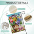 Welcome Spring Pansy Floral Garden Flag, 12 x 18 Inch Double Sided Small Decor for Outdoor Summer Holiday
