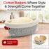 Set Levain Sourdough Bread Proofing Basket Banneton Bread Proofing Basket Oval & Round with Liners and Covers, Cotton