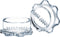 Garlic Twister 3rd Gen - For Garlic/Herb/Nuts, Garlic Press Kitchen Mincer and