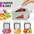 Mueller Pro-Series All-in-One 12 Blade Mandoline Slicer for Kitchen, Food Chopper, Vegetable Slicer, Cutter, Dicer,