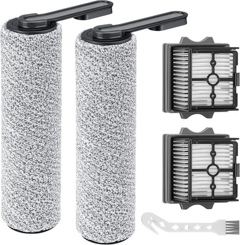 S5 Combo Brush Roller Replacement Parts for Floor ONE S5 Combo Cordless Wet Dry Vacuum Cleaner, 2 Pack