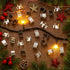 50 (14 11 mm) Pcs Lights Gutter Hook Clips for Hanging Outdoor Holiday Galvanized Lights Roof Hooks Christmas