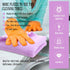 24 Pack 16 19 Inch Kitchen Dishcloths - Does Not Shed Fluff - Reusable Dish Towels, Dish cloths, Super Absorbent Coral