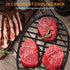 JY COOKMENT Cooling Roasting Rack, Integrated Feet, Enameled Coating, Dishwasher Safe (10inch*6.5inch)