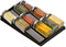 Spice Drawer Organizer - 3 Tier Kitchen Spice Rack Organizer for Drawer, Non-Skid Storage Tray