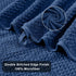 8-Piece Set,2 Sheet,2 4 600 Set,Highly Navy Bath Towels Oversized Large Bath Towels Hand Towels and Washcloths - GSM