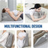 Memory Foam Wedge Reading Pillow for Bed, Adult Ergonomic Back Pillow with Adjustable Headrest, Bed Pillow for Sitting