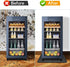 Mini Fridge Silicone Mat, 24''x24''x0.5'', Drip Pan to Prevent Appliance Leakage and Protect Floor (Black)