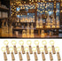 Etinga Dual Battery Pack LED Bottle Lights, 6.6ft 20led Double The Lighting Time,
