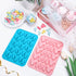 Gummy Webake Baby Feet Mold Baby Onesie Baby Bottle Pacifier Molds, Bite Size Silicone Chocolate Candy Molds Mould