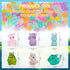 300 50+ Sets pcs Mini Resin Animals Blind Bags, Tiny Glow in The Dark Animal Resin Models, Animal Combination