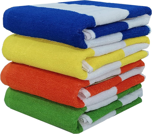 BolBom*S 100% Cotton Luxury Bath Towel Set - Soft & Absorbent Quick-Dry