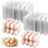 ZHIGLMYD 100 Pack 12 Count Plastic Egg Cartons - Bulk Cheap Clear Reusable