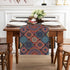 Winotic 108 Inches 13 108) Boho Bohemian Table Runner Long, Vintage Seasonal Table Runners for Party Kitchen Dining