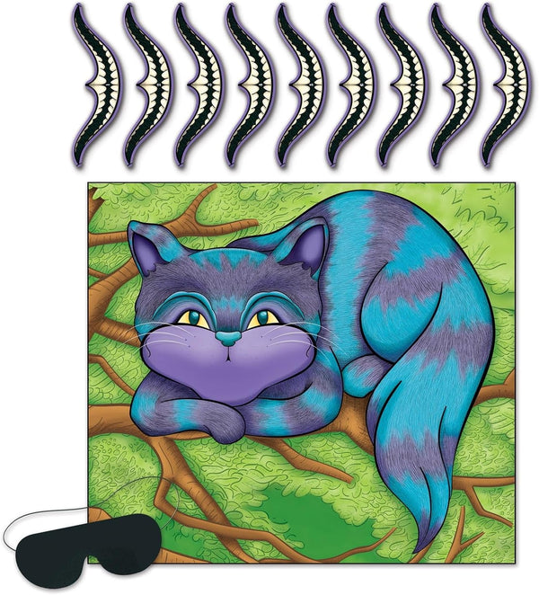 Beistle Pin The Smile On The Cheshire Cat Game - 1 Pc