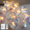 YOLIGHT Fiber Optic Flower String Lights Battery Operated with Timer, 13ft 20