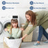 GRT Waterproof Quilted Mattress Pad Full, 100% Noiseless Cotton Protector, Fitted 8"-19" Deep