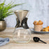 Mr. Coffee Verduzco 3 Piece 34 OZ Borosilicate Glass Pour Over Coffee Maker with Hand Guard