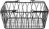 Spectrum Diversified Twist Storage Handles, Modern Farmhouse Wire Basket for Organizing Bathroom, Pantry & Craft Room,