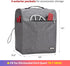 HOMEST Stand Mixer Dust Cover for KitchenAid 5/4.5 Quart Bowl Lift, Grey with Zipper Pocket