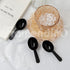 Framendino 10 Pack Plastic Coffee Measuring Spoons, Short Handle Scoops for Tea, Sugar, Cereal, Black