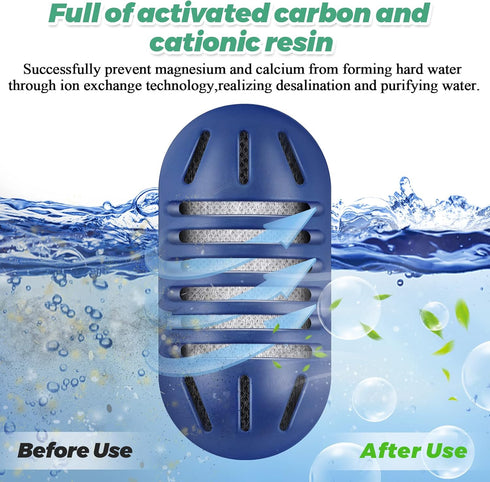 Techecook 10Pack Demineralization Cartridge, Fit for HoMedics Ultrasonic Humidifier, Prevent Hard Water Build-Up