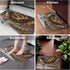 Deer Moose Bath Rugs - Machine Washable Non-Slip Bathroom Decor, Water Absorbent Welcome Mat for Kitchen & Bedroom, 16"
