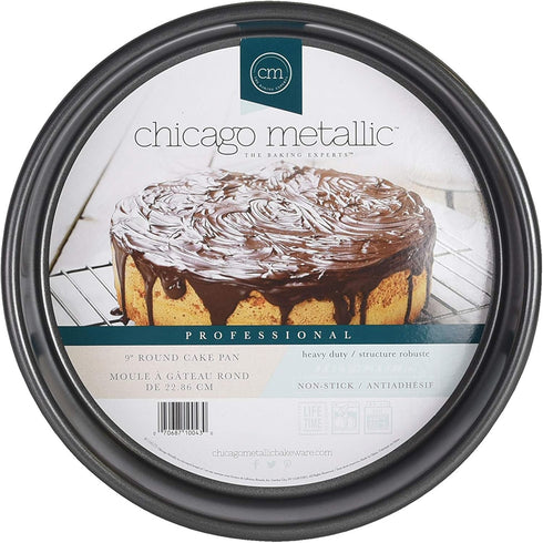 Chicago Metallic Professional Non-Stick Round Cake Pan - 9-Inch