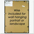 NuDell Metal Poster Frame, 18 x 24, Plastic Face, Black, 31222