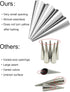 EUICAE Pack of 16 Cream Horn Molds, 5-Inch Large Size Cream Horn Forms