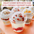 300 Pack 6 oz 100 OTOB Dessert Cups with Lids and Spoons | Serves | Round Small Yogurt Parfait Cups for Appetizers
