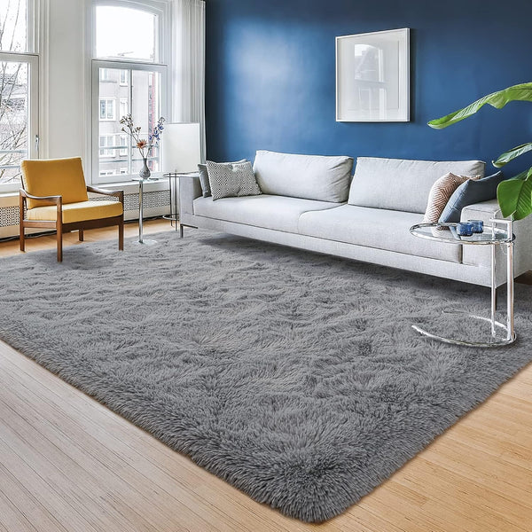 Przemy Large Rugs for Living Room Bedroom Carpet, 5x8 Super Soft Fluffy