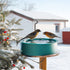 125OZ Heated Chicken Waterer, Large Capacity Poultry Water Heater for Chicken Coop Hens Turkey Goose Duck Pigeon