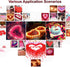 AWCCXMYM 3000 PCS Red Artificial Fake Rose Petals for Romantic Night, Wedding Valentine's Day Decoration