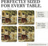 Set 4 4" Pimpernel Parisian Scenes Coasters, of Elegant Cork-Backed Boards Featuring Classic Paris Art Prints, Heat