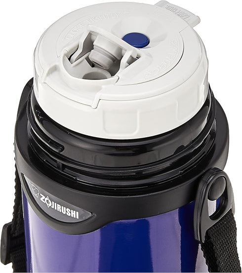 Zojirushi SJ-TG10-AA Stainless Steel Water Bottle, Cup Type, 3.3 gal (1.0 L)