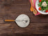 Spoon Rest - Ceramic Spoon Holder for Kitchen Counter, Dishwasher Safe Marble Decor, 3.5 Inches