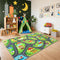 Farmyard Adventure Play Rugs, Educational and Fun Farm Car Rug Play Mat
