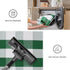 uxcell Buffalo Check Rug, Plaid Outdoor Rug, Layered Door Mat for Front Porch, Runner, Bedroom, Kitchen, 51"x24"