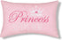 C&F Home Pink Princess Sleeps Here Extra Small Accent Pillow - 6" x 9", Soft Embroidered Novelty Mini Throw Pillow