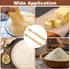 2Pcs Wooden Spatula for Cooking, Sourdough Spurtles Kitchen Tools with Hanging Holes for Dough Stirring