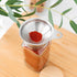 24PK Set 4oz, 374 SAVVY & SORTED Glass Spice Jars with Label, Bamboo Jar Spices Spice Labels, Pepper Grinder, Empty