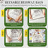 Reusable Beeswax Bread Bags,Beeswax Lined Bread Bags for Sourdough