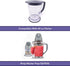 Enbizio Blender Replacement Parts for Ninja Master Prep Qb900B - 48 oz Pitcher with 4 Blade