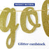 Stay Golden Glitter Gold Banner for Golden Birthday Party Decorations