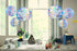 Hanging Decorations Iridescent Honeycomb Ball Foil Ceiling Hanging Flowers for Bridal Shower Wedding Birthday Party